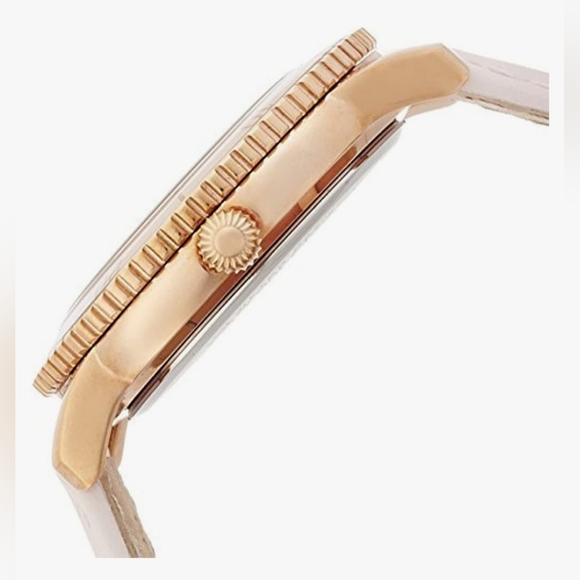 Ted Baker TE2110 Smart Casual Three-Hand Pink Leather Watch - Picture 5 of 6